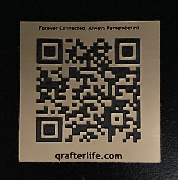 Qr Afterlife Medallion Photo