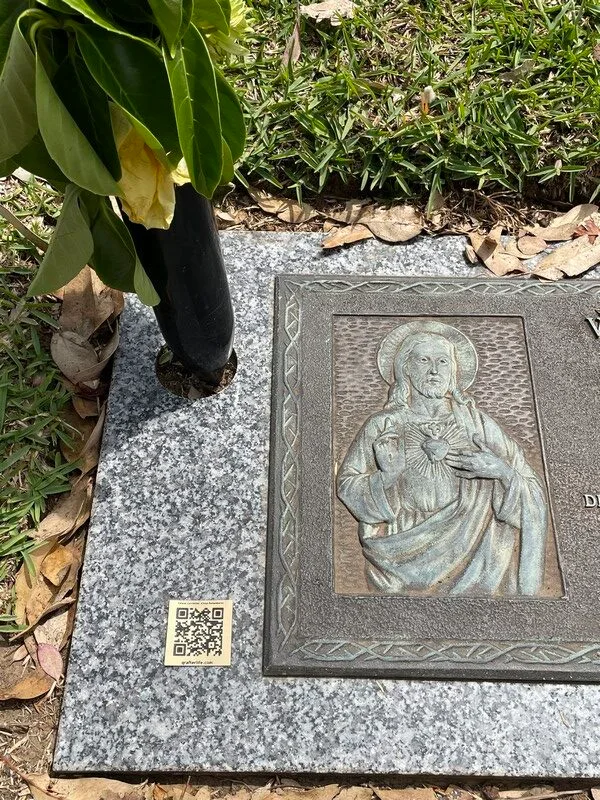 Qr Afterlife Square Medallion 2
